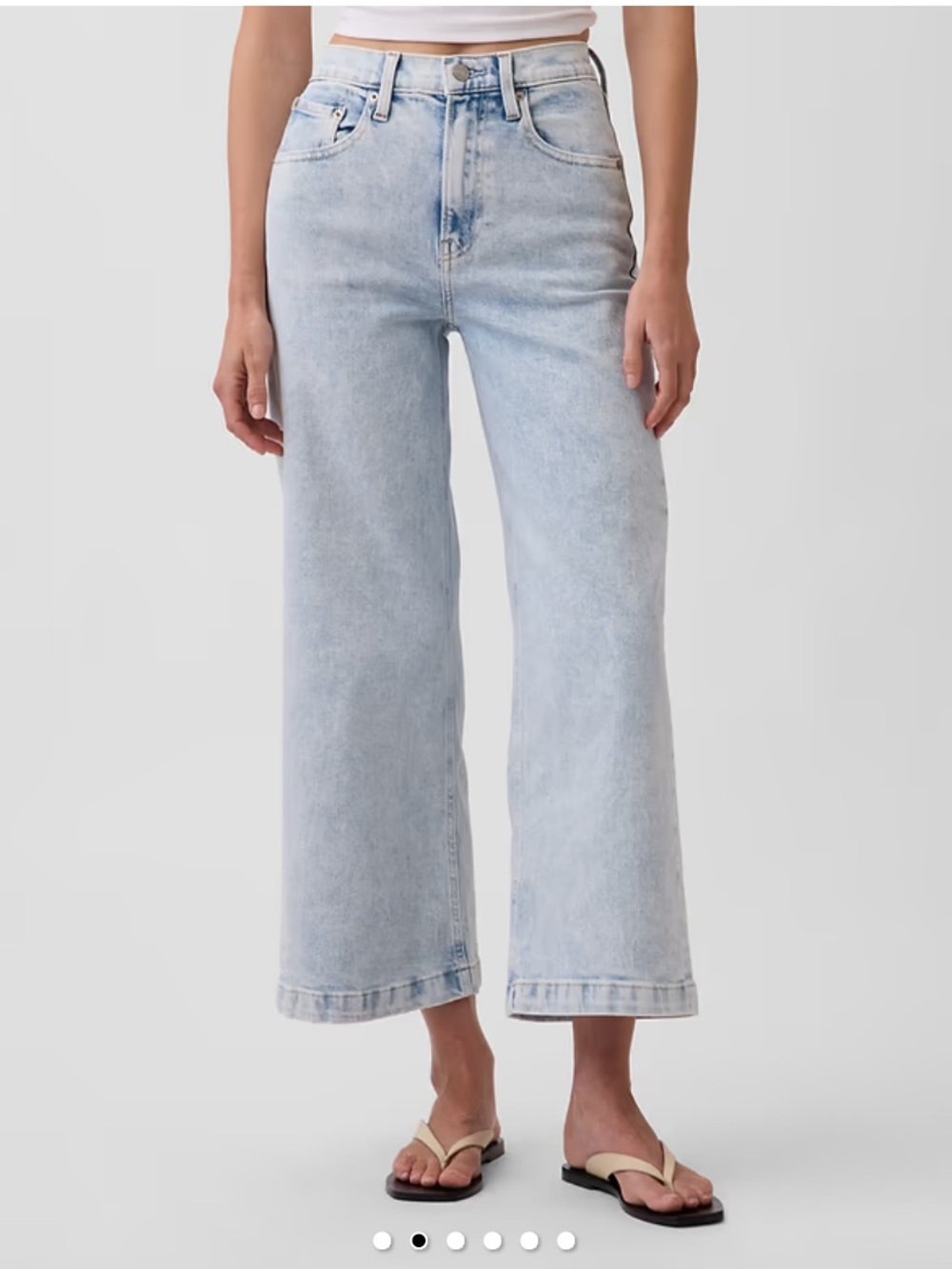 GAP High Rise Stride Ankle Jeans Womens 2 26